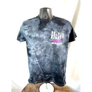 HARD Summer Festival VIP Staff T Shirt Tie Dye M